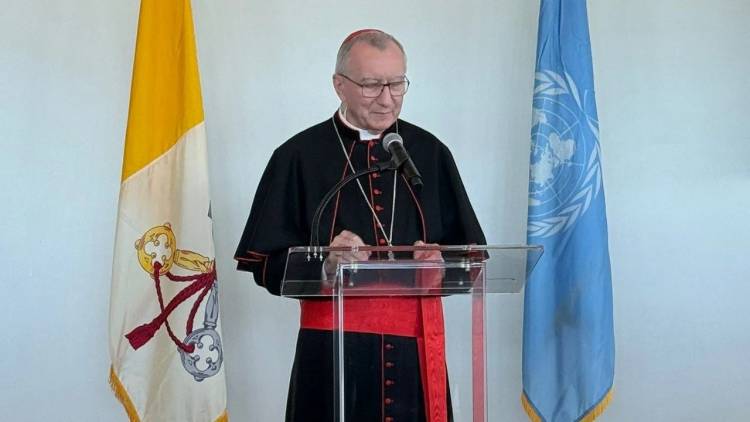Pietro Parolin ruega por la tregua en Ucrania y "no más bombas en Gaza"