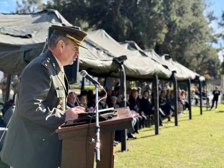 Emotiva conmemoración del 160 aniversario del Batallón de Ingenieros de Santo Tomé