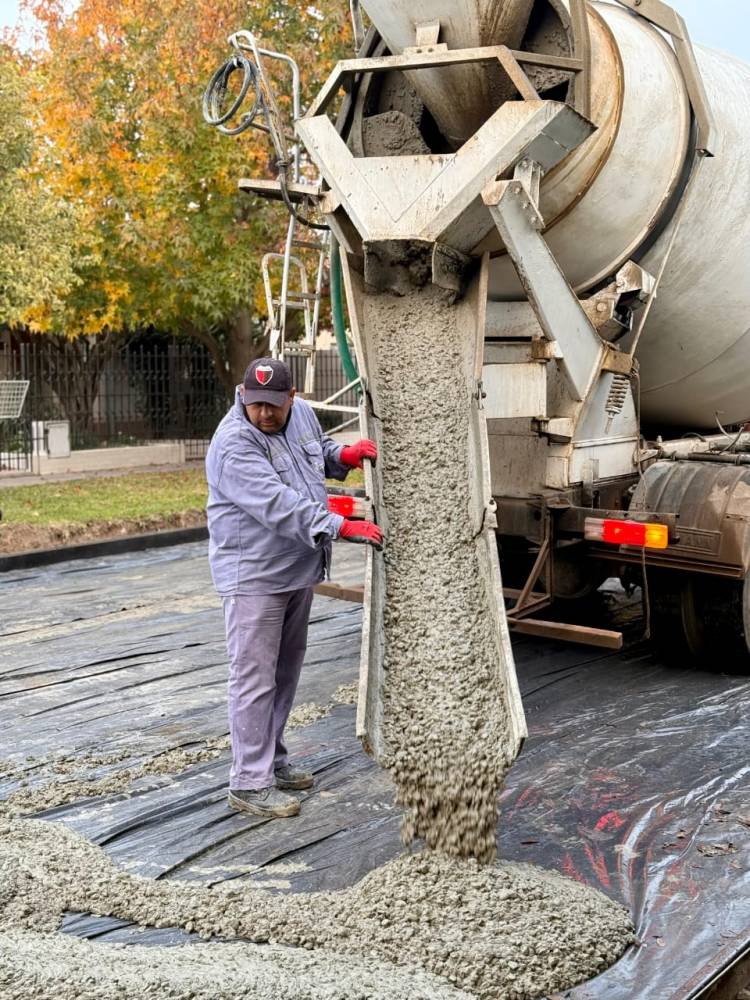 Continúa el Plan de Pavimentación en Santo Tomé