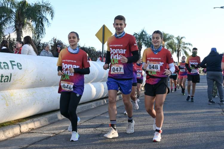 Maratón de Cudaio: más de 300 personas corrieron por la donación de órganos
