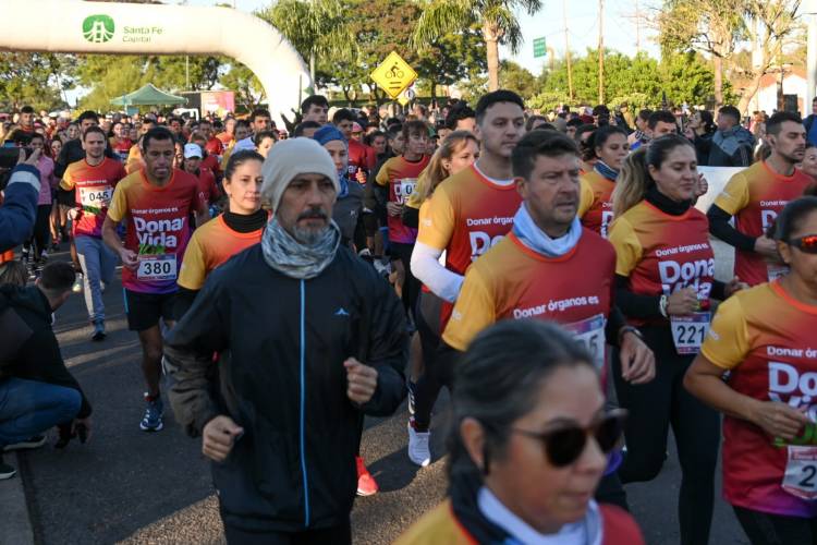 Maratón de Cudaio: más de 300 personas corrieron por la donación de órganos