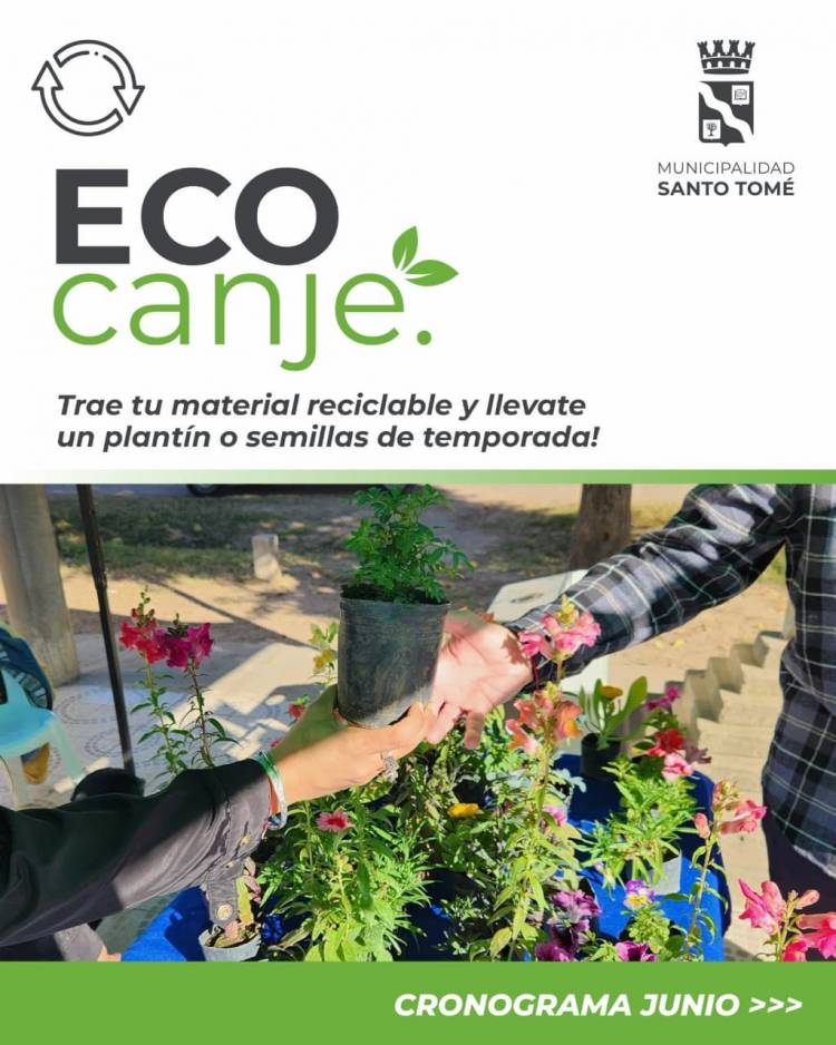 El Eco Canje sigue recorriendo la ciudad de Santo Tomé 