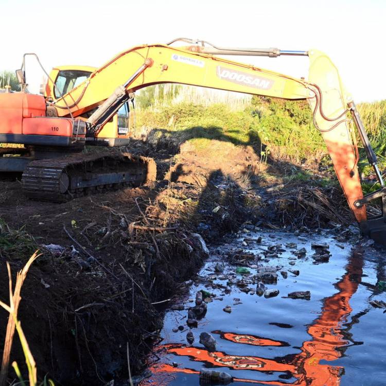La Municipalidad invertirá $1.407 millones para mantener la red de drenaje de la ciudad