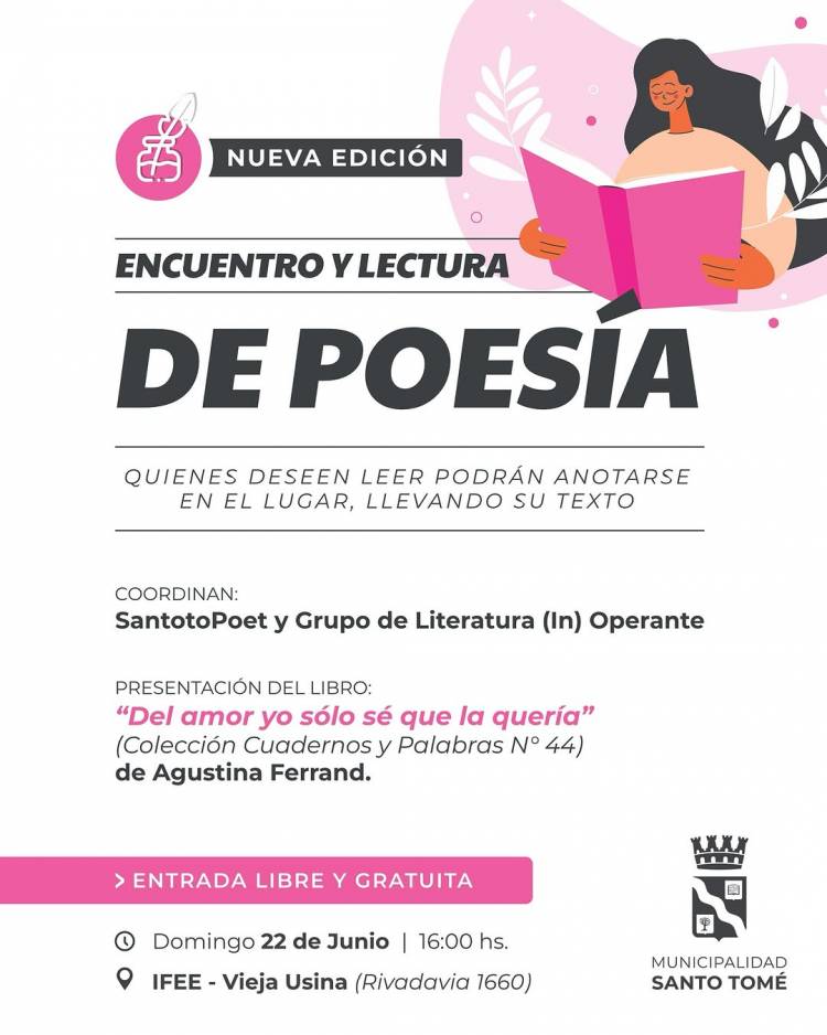 Segundo Encuentro y Lectura de Poesía en Santo Tomé