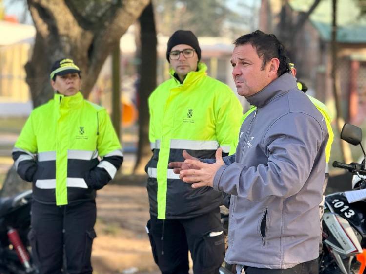 Inspectores de Tránsito se capacitaron en Conducción Segura de Motos