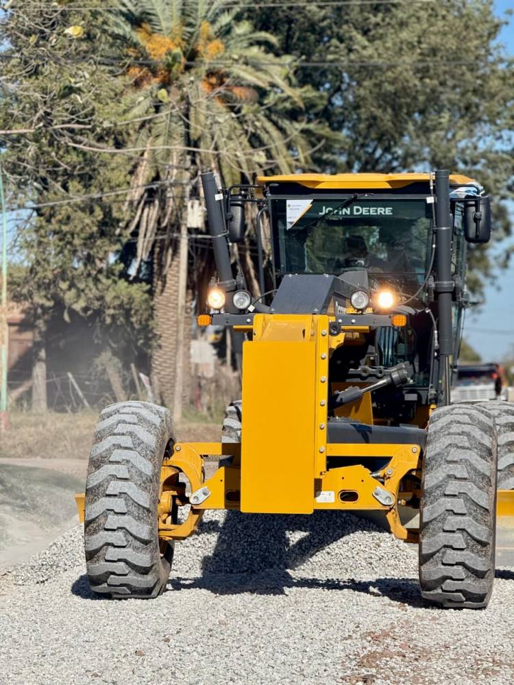 Santo Tomé potencia su infraestructura con nueva maquinaria de alta tecnología