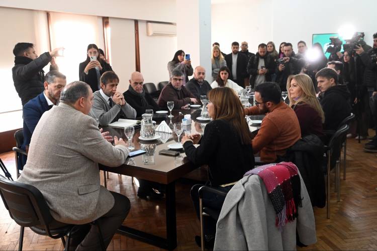 El intendente recibió a los concejales electos en las últimas elecciones generales