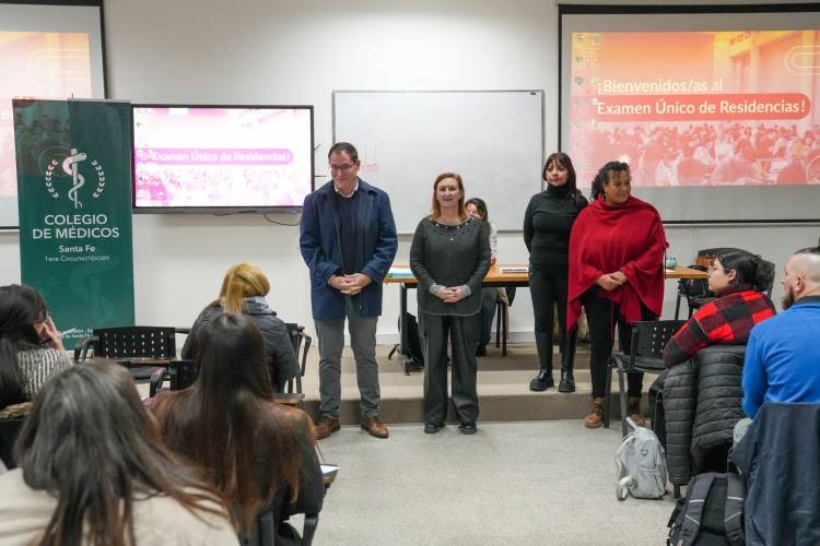 Salud: el examen de residentes se realizó en Santa Fe con un 10% más de inscriptos que el año pasado