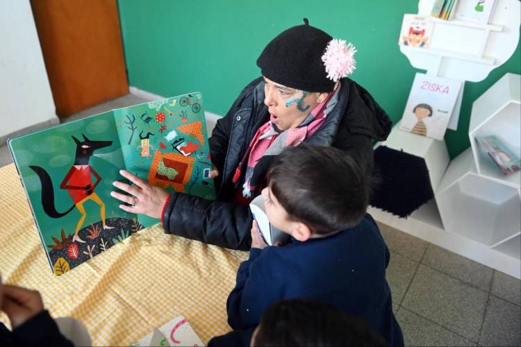 El Jardín Municipal de Barranquitas Sur celebró sus 12 años inaugurando su primer ambiente alfabetizador