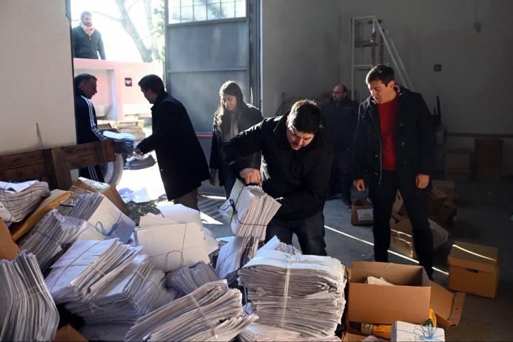 Despapelización: la Municipalidad descartó 20 toneladas de papel de la administración local
