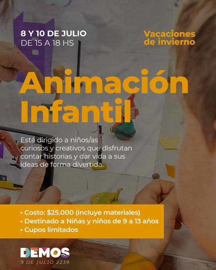 Oferta cultural para las vacaciones de invierno en Demos