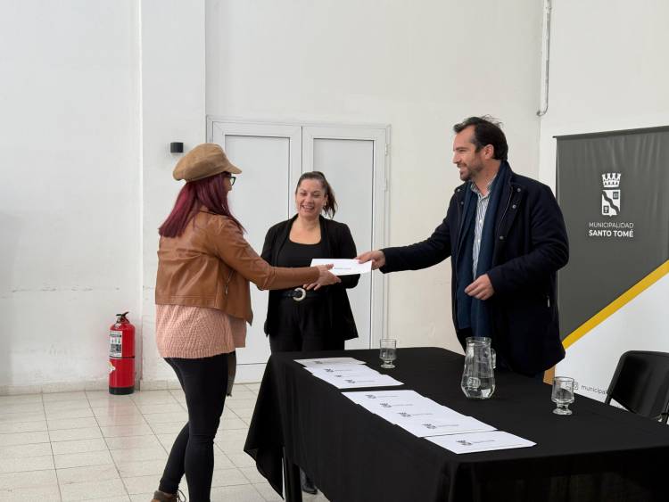 La Municipalidad de Santo Tomé lanza una nueva etapa del Programa Banco Solidario para emprendedores locales