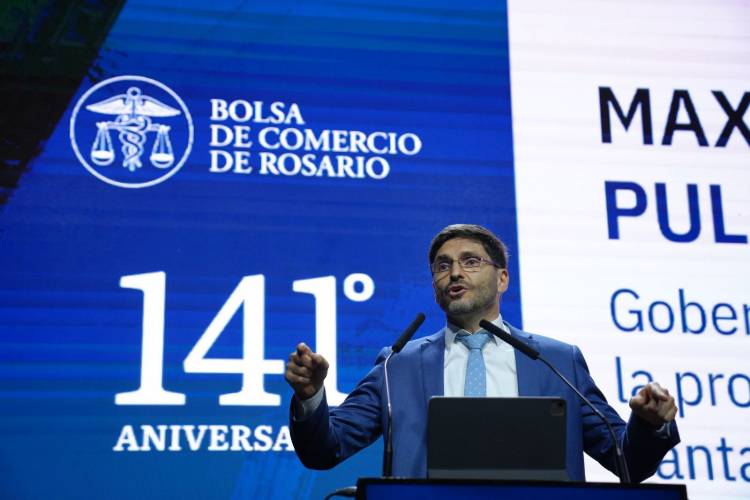 Pullaro pidió "no volver al populismo" y que al equilibrio fiscal le sigan "políticas de desarrollo productivo"