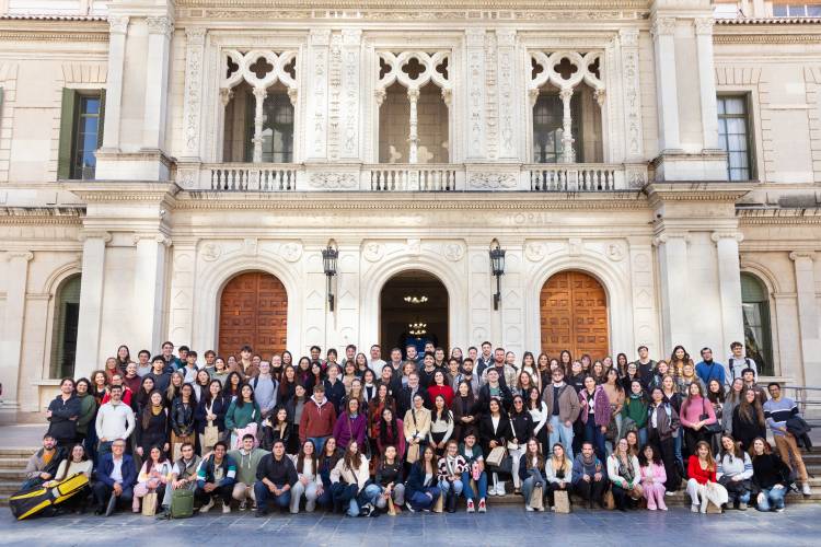 La UNL dio la bienvenida a 76 intercambistas