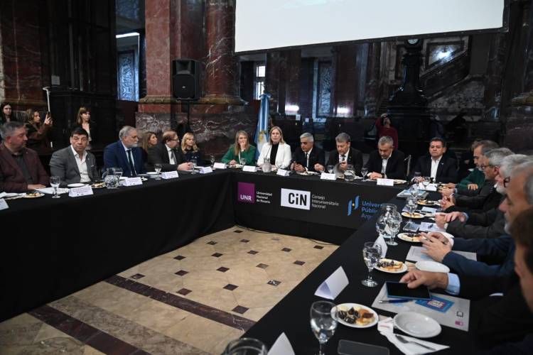 Reunión del Consejo Interuniversitario Nacional en la ciudad de Rosario