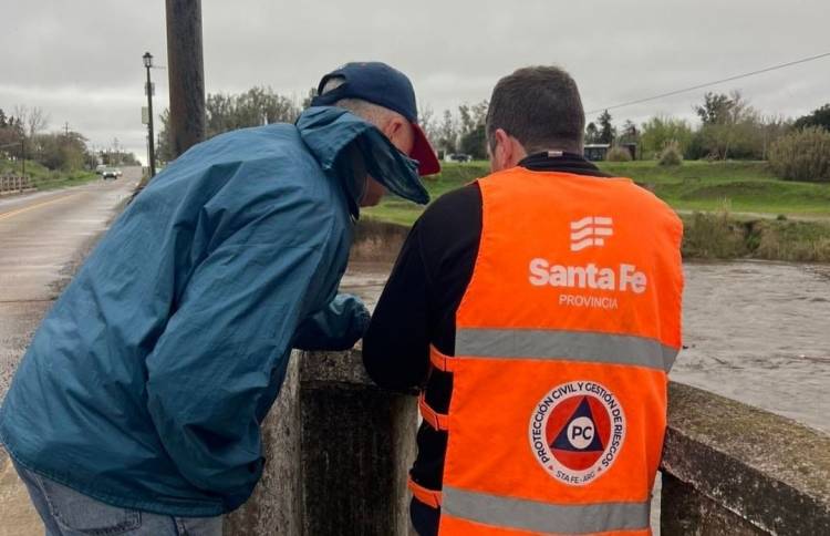 Provincia continúa el monitoreo tras las intensas precipitaciones