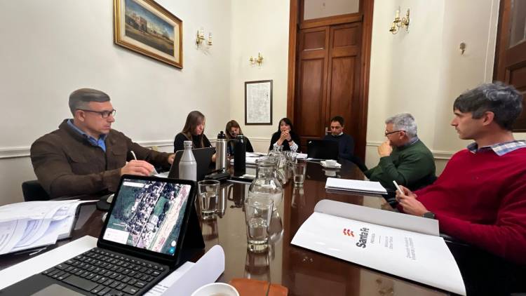 Provincia y Municipio refuerzan obras para reducir el riesgo hídrico en Santa Fe