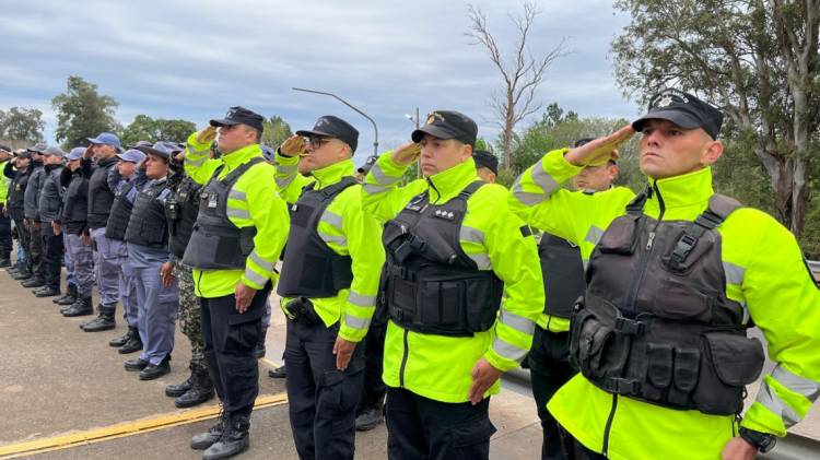 Las provincias de Santa Fe y Chaco realizaron un operativo interprovincial de seguridad vial