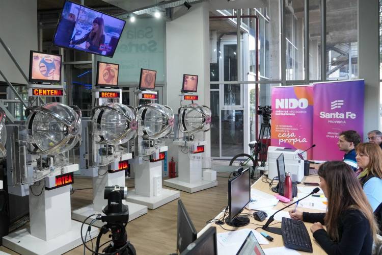 Créditos Nido: 41.941 santafesinos participan del decimocuarto sorteo