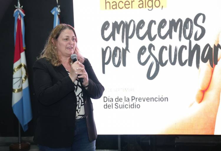 Provincia presentó los avances del Programa de Prevención del Suicidio y lanzó una campaña de concientización