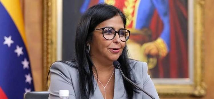 Vicepresidenta venezolana alertó sobre la avanzada belicista de Estados Unidos
