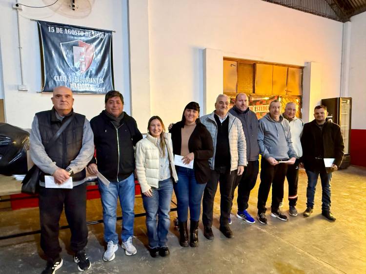 Calvo y Chivallero se reunieron con entidades deportivas de Rafaela