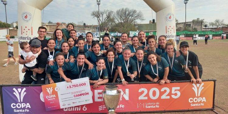 Social Lux de Rosario se quedó con la Copa Santa Fe de fútbol femenino 