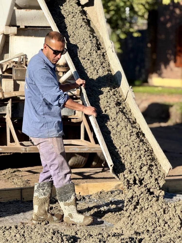 Continúa el Plan de Pavimentación en Santo Tomé