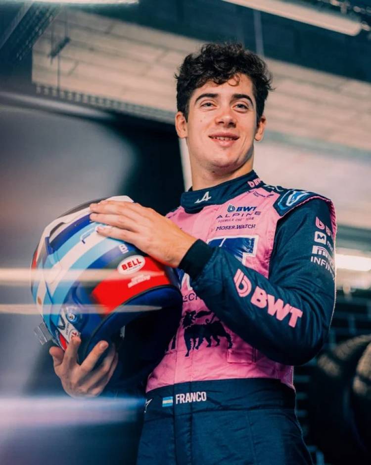 Franco Colapinto, tranquilo y enfocado de cara al GP de Azerbaiyán