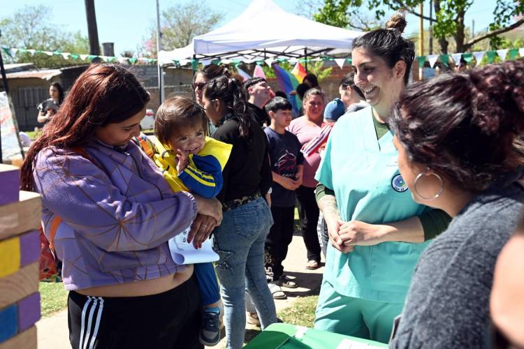 Salud Sexual Integral: se realizó una jornada de prevención en barrio El Abasto