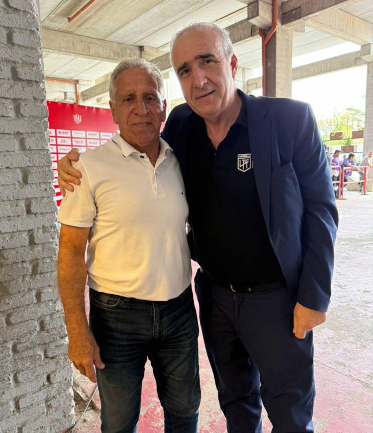 Ariel Sclafani y el Turco Alí, juntos en el 15 de Abril