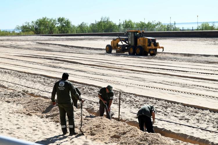  Espigón I: la Municipalidad instalará 20 quinchos y duchas para la temporada de verano