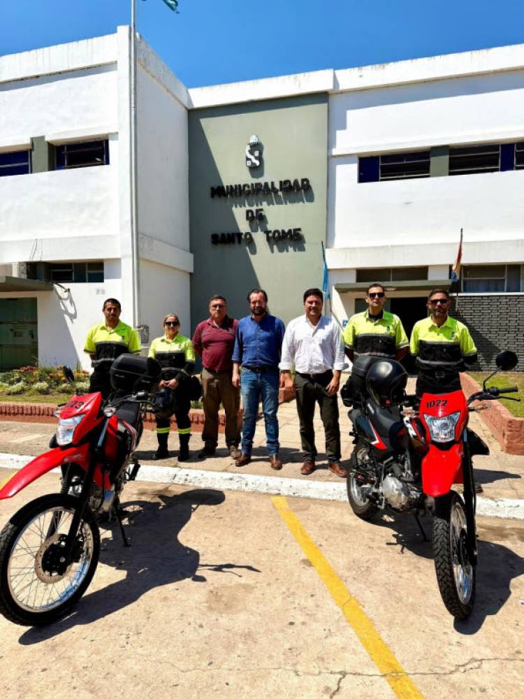 La Municipalidad incorporó nuevas motos para fortalecer el trabajo de los Inspectores de Tránsito