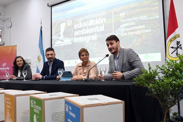 La Municipalidad presentó el programa “Basura Barrio x Barrio” en el Foro Provincial de Educación Ambiental Integral