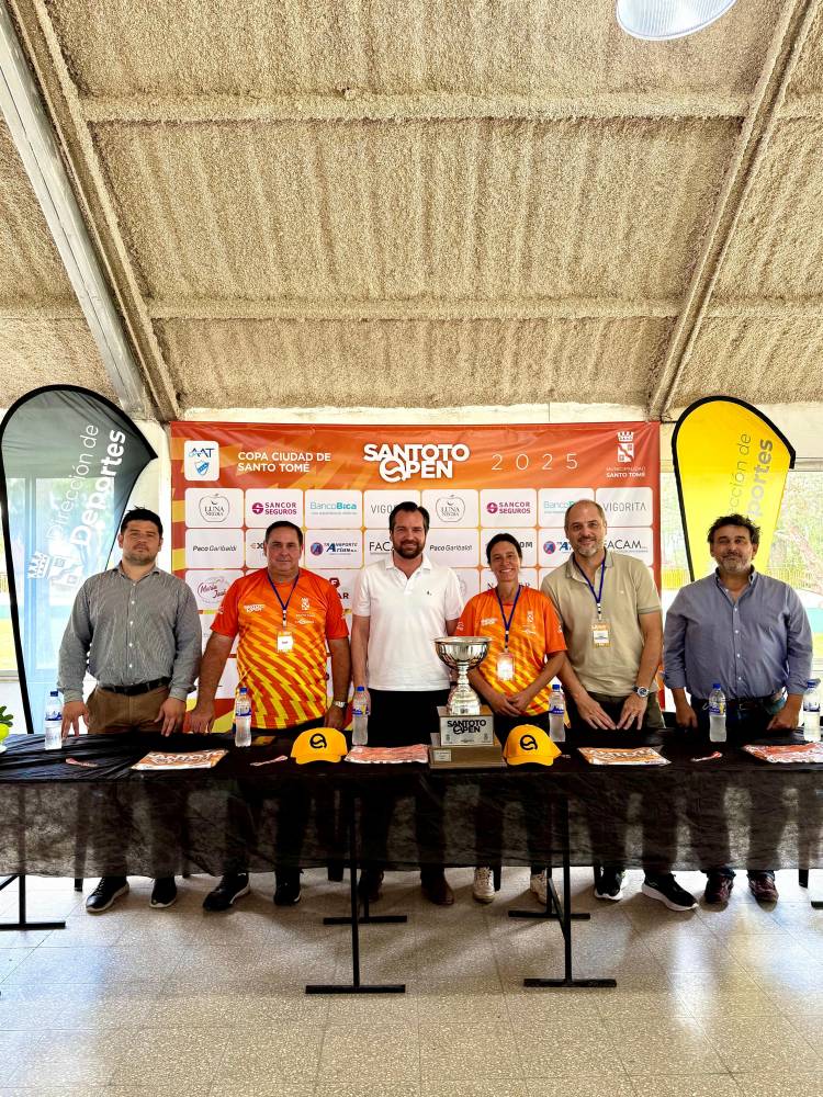 Se presentó el “Santoto Open 2025” – Torneo de Tenis Profesional