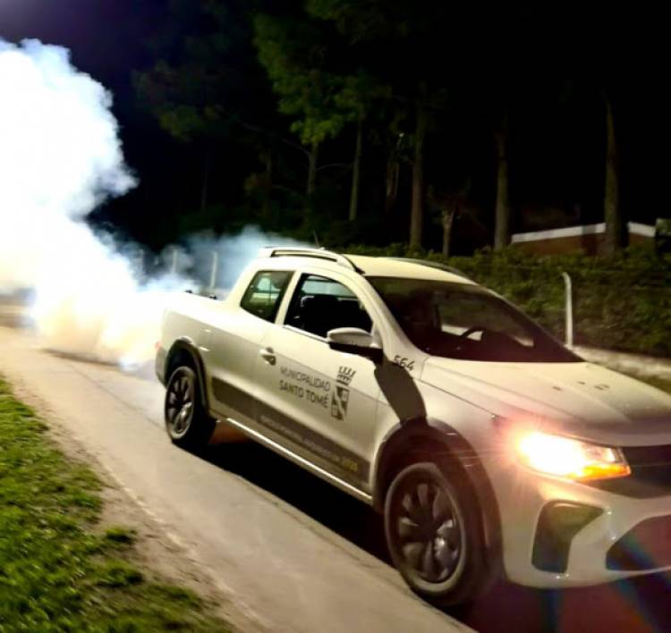 Continúa el Programa Municipal de Fumigación