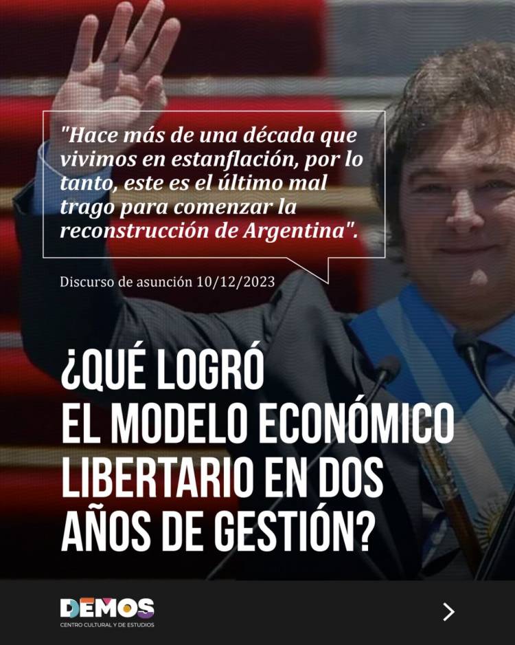 Balance económico del gobierno de Javier Milei