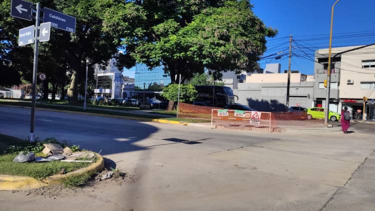 Culminaron los trabajos en la calle de ingreso a la Terminal de Ómnibus