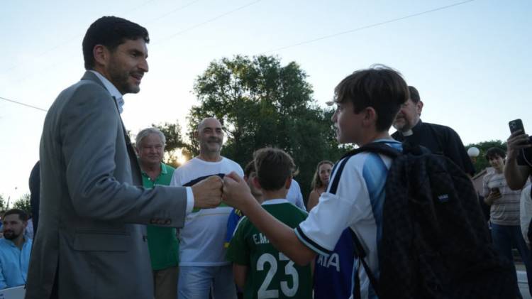 Una obra clave para la seguridad vial: Pullaro inauguró la rotonda en el cruce de las rutas provinciales Nº 70 y 68-S en Humboldt