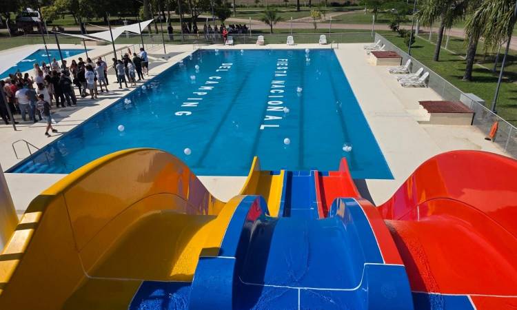 Con la presencia del Gobernador Pullaro se inauguró la Puesta en Valor del Parque Municipal de San Guillermo