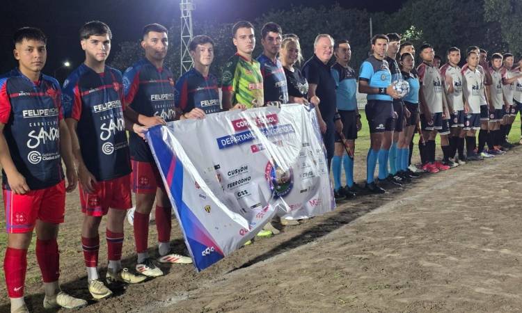 En Ceres se jugó el partido inaugural de la 3° edición de la Copa de Fútbol “Departamento San Cristóbal”