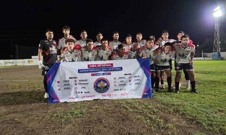 En Ceres se jugó el partido inaugural de la 3° edición de la Copa de Fútbol “Departamento San Cristóbal”