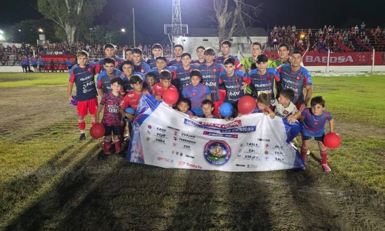En Ceres se jugó el partido inaugural de la 3° edición de la Copa de Fútbol “Departamento San Cristóbal”