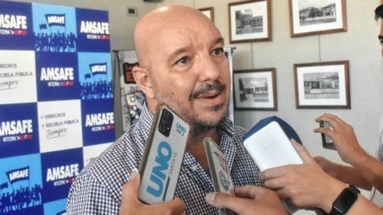 Paritaria docente: para Amsafé la propuesta salarial del gobierno "queda corta" y el viernes define si la acepta o rechaza
