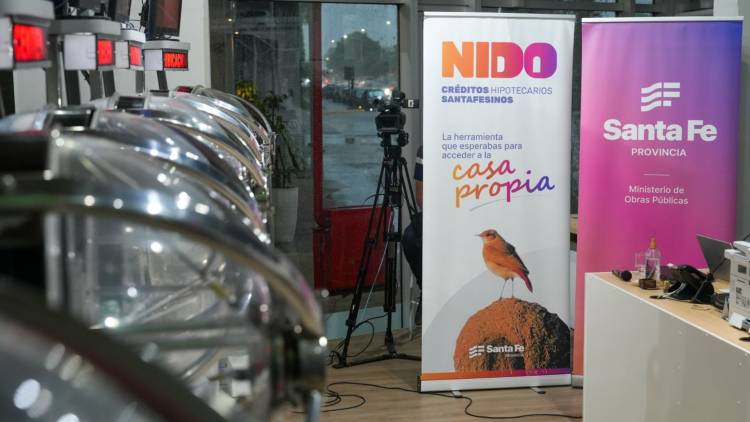 Créditos Nido: Se realizó la primera etapa del 19° sorteo mensual del que participan más de 46 mil santafesinos