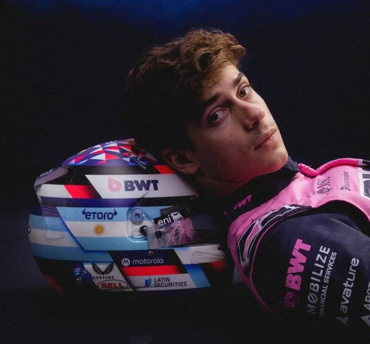 Luego de su gran pretemporada, Colapinto ya palpita el campeonato de Fórmula 1