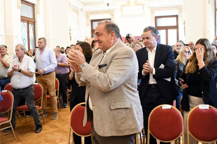 Poletti acompañó la presentación del Fondo Provincial de Educación Técnica