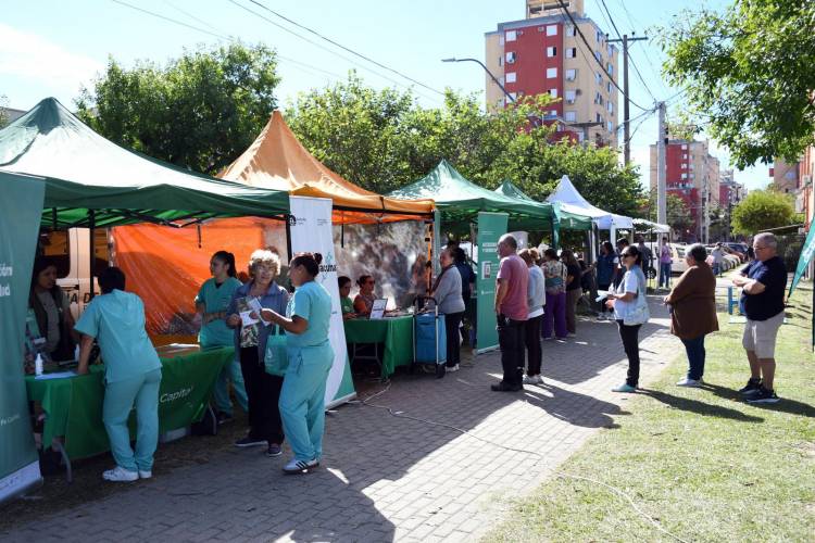 La Municipalidad acercó servicios integrales y respuestas a vecinos de Las Flores