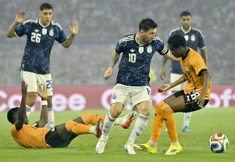 La Selección Argentina goleó a Zambia en un amistoso internacional
