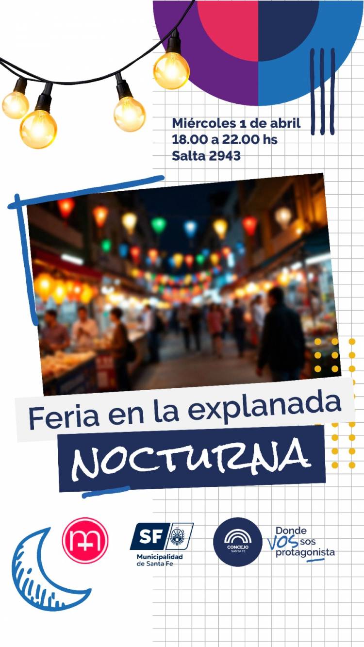 La feria de emprendedores del Concejo Municipal tendrá por primera vez una edición nocturna